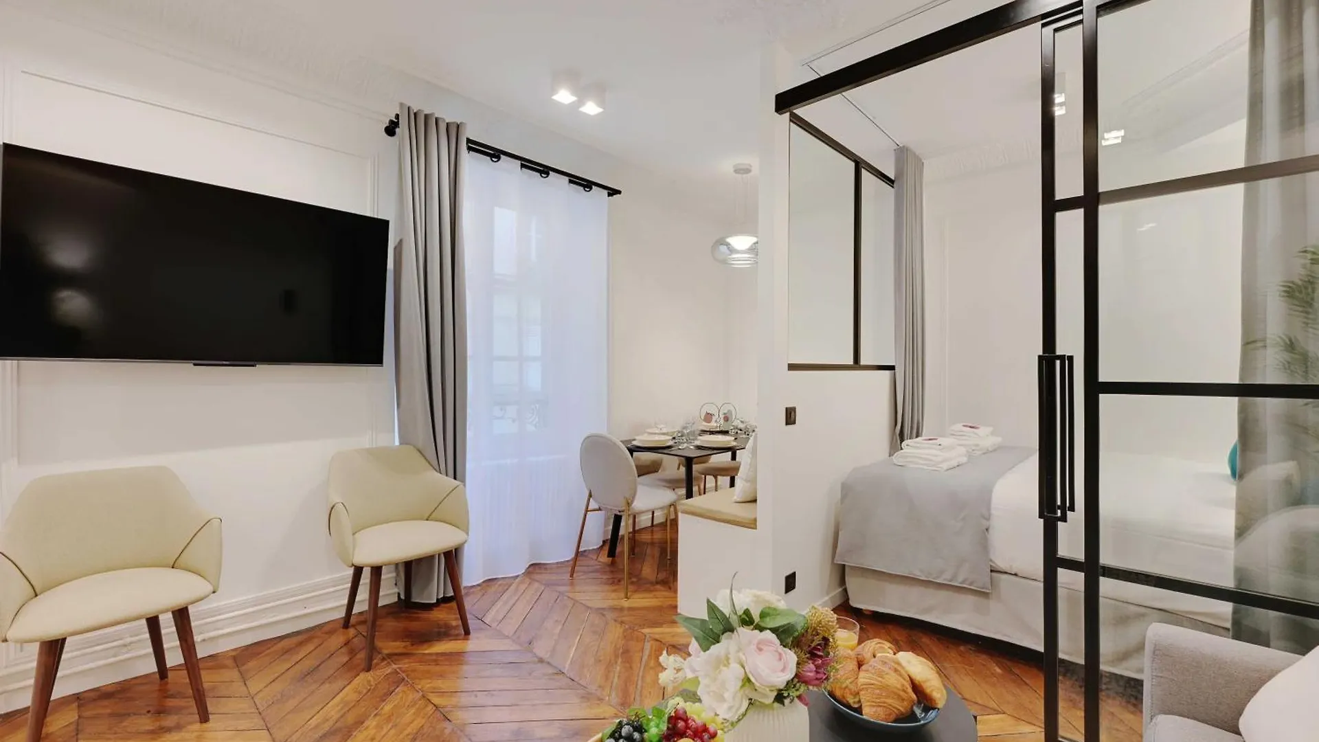 Charming - 2br-6p - Gare Saint-lazare דירה